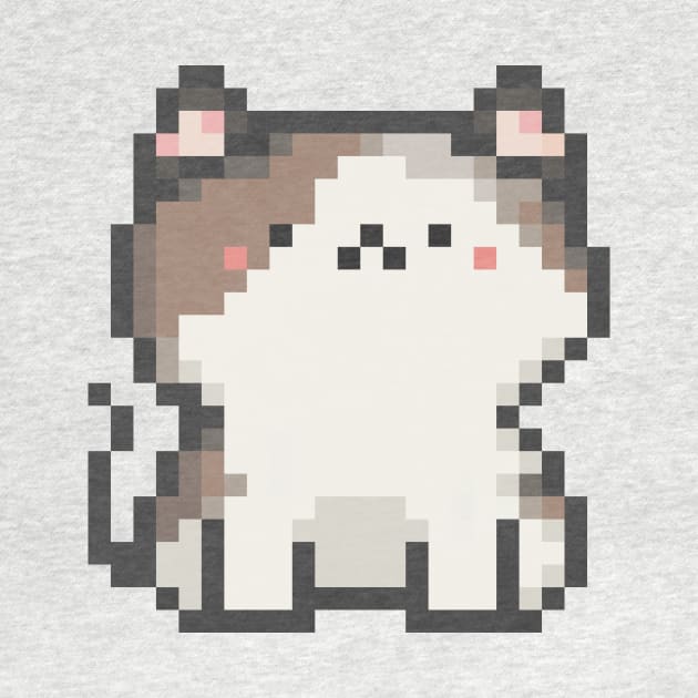 Pixel Quiet Munchkin Cat 59 by Infinite Mew Mew